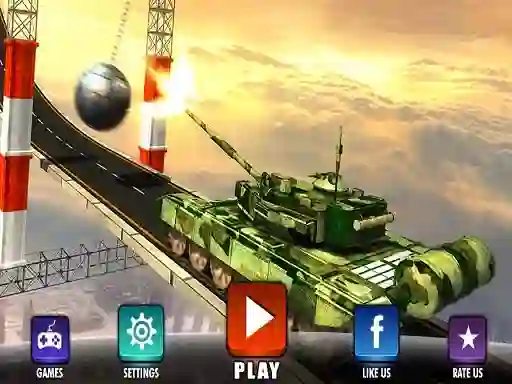 Gioco Impossible Army Tank Driving Simulator Tracks in linea