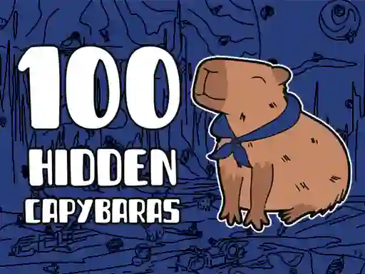 Gioco 100 Hidden Capybaras in linea