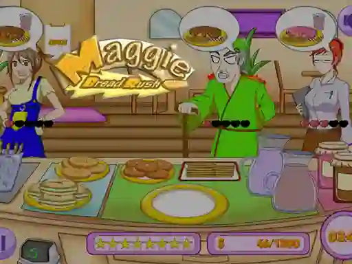 Gioco Maggie Bread Rush in linea
