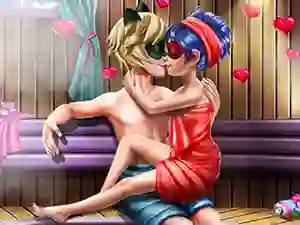 Gioco Dotted Girl Sauna Flirting in linea