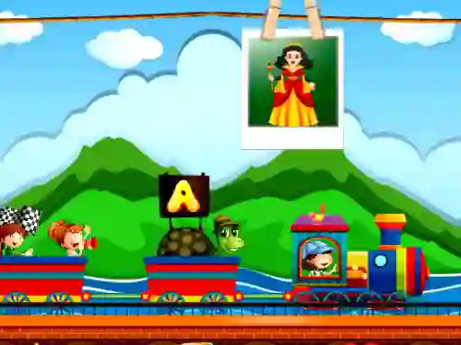 Gioco Alphabetic train in linea