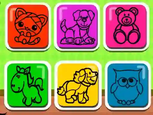 Gioco Easy Kids Coloring Game in linea