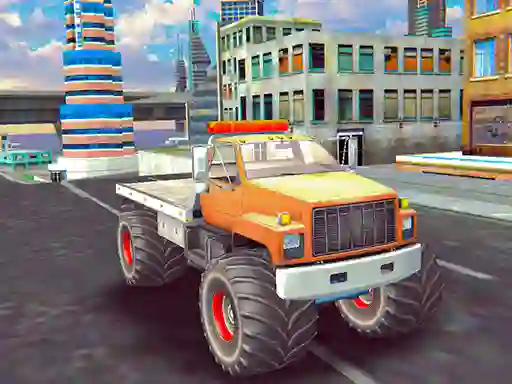 Gioco Monster Truck Stunts Free Jeep Racing in linea