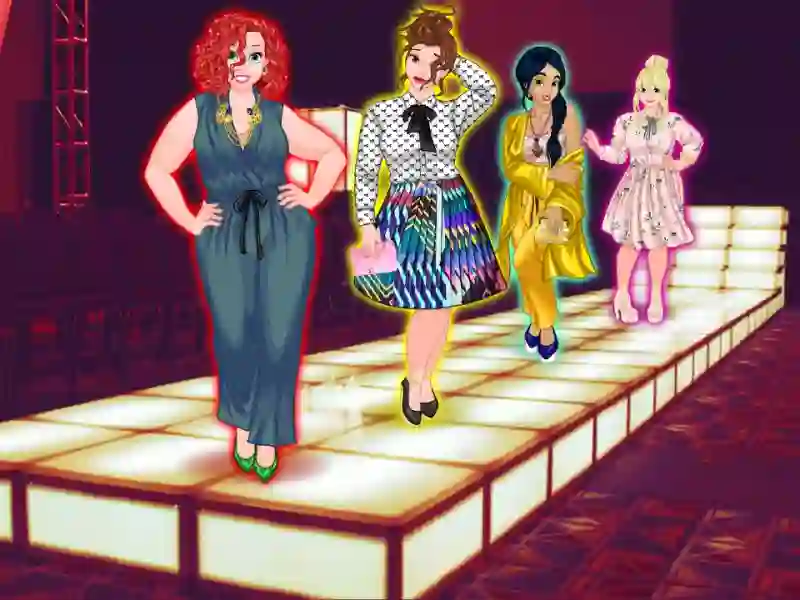 Gioco Princesses Runway Plus in linea