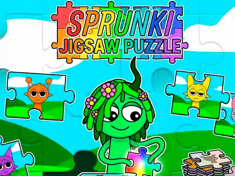 Gioco Sprunki Jigsaw Puzzle in linea