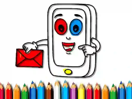 Gioco Mobile Phone Coloring Book in linea