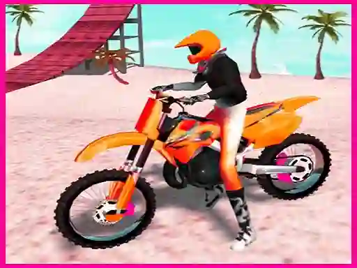 Gioco Motocross Beach Jumping Bike Stunt in linea