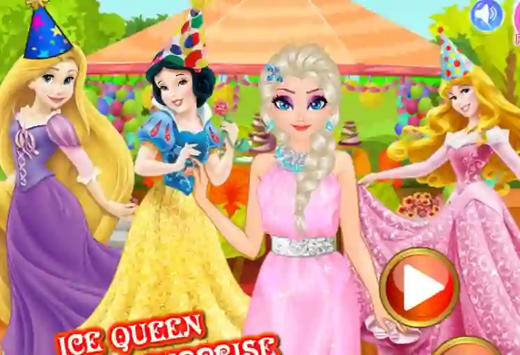 Gioco Ice Queen Birthday Surprise in linea