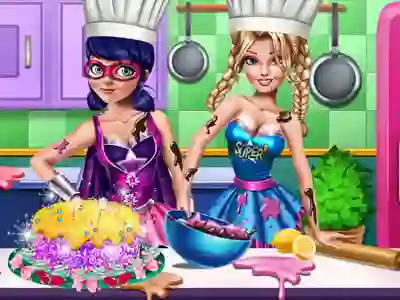Gioco SuperHero Cooking Contest in linea