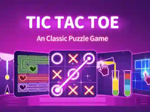 Gioco Tic Tac Toe: A Group Of Classic Game in linea