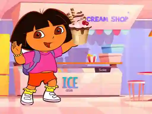 Gioco Ice Cream Maker With Dora in linea