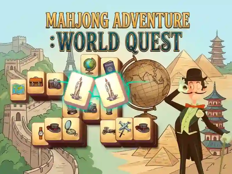 Gioco Mahjong Adventure: World Quest in linea