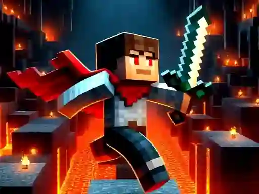 Gioco Mineblock Obby in linea