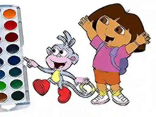 Gioco Cute Girl Coloring Book in linea