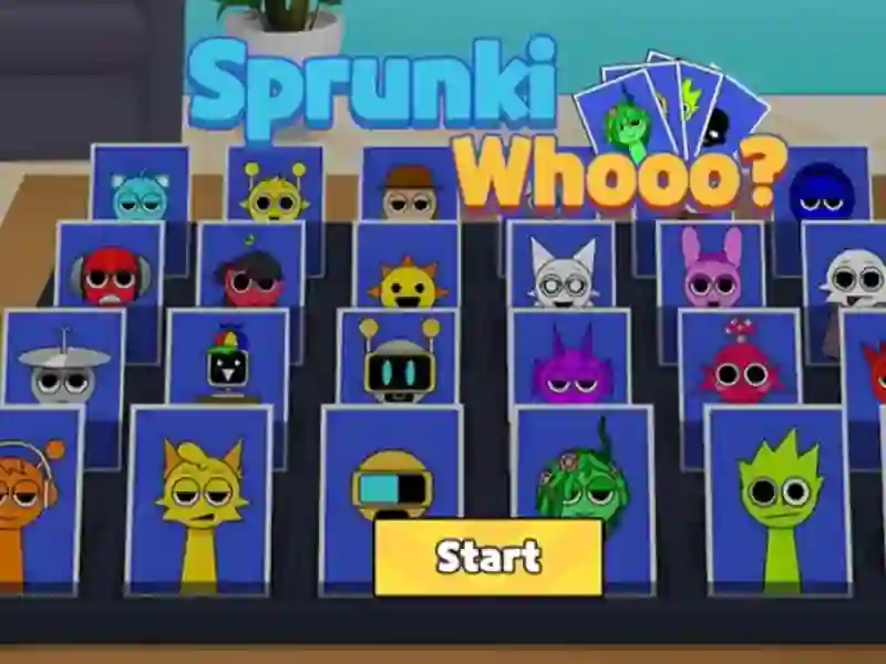 Gioco Sprunki Whooo? in linea