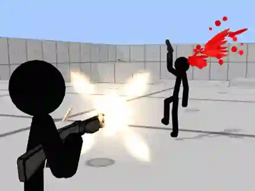 Gioco Stickman Gun Shooter 3D in linea