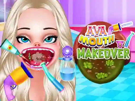 Gioco Ava Mouth Makeover in linea
