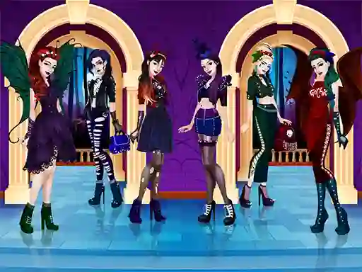 Gioco Gothic Dress Up in linea