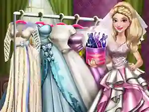 Gioco Dove Wedding Dolly Dress Up in linea