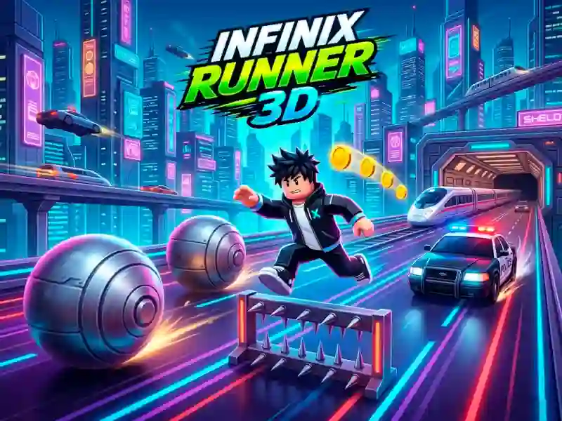 Gioco Infinix Runner 3D in linea