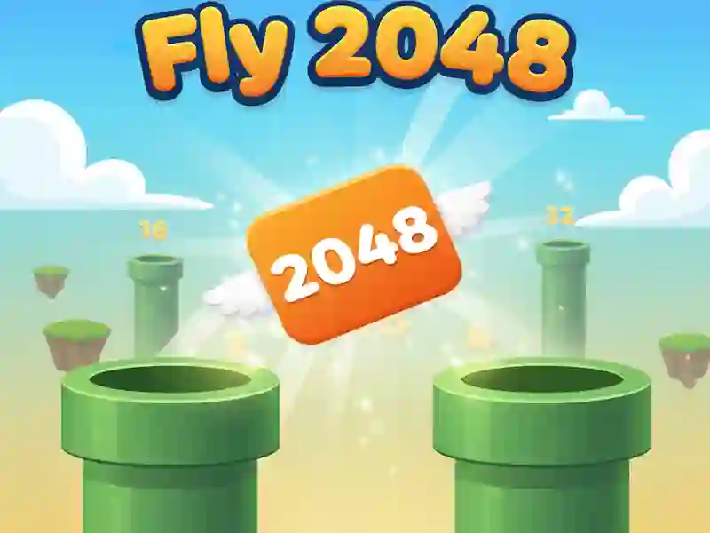 Gioco Fly 2048 in linea