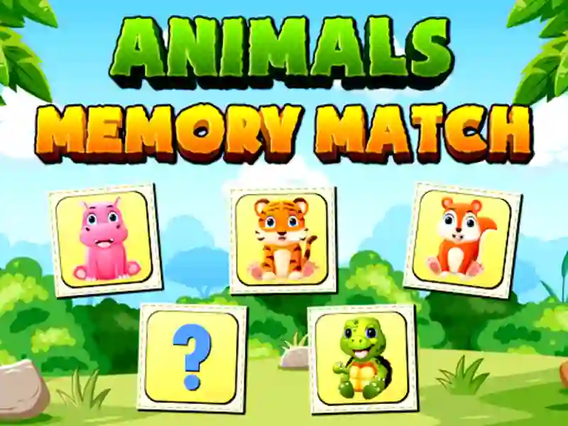 Gioco Animals Memory Match in linea