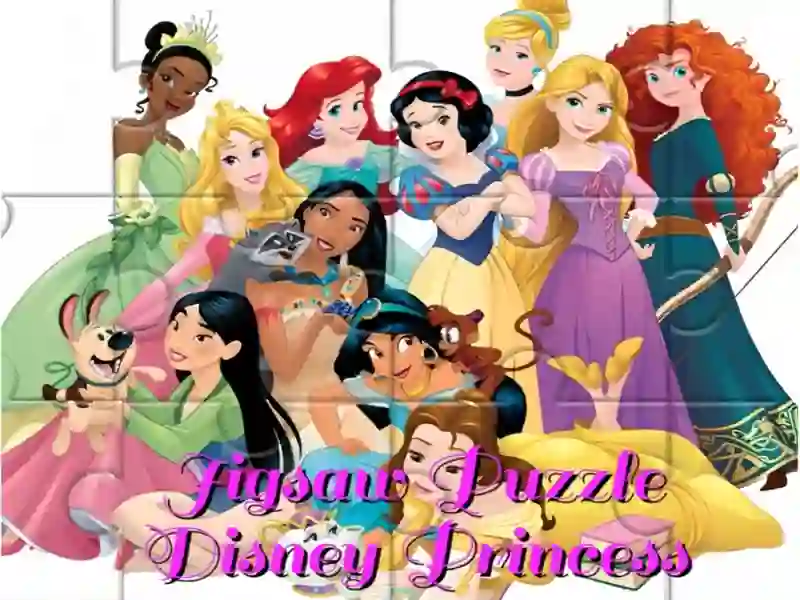 Gioco Jigsaw Puzzle: Disney Princess in linea