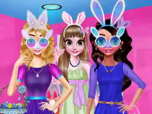 Gioco Funny Easter Girls in linea