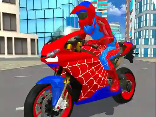 Gioco Hero Stunt Spider Bike Simulator 3d 2 in linea