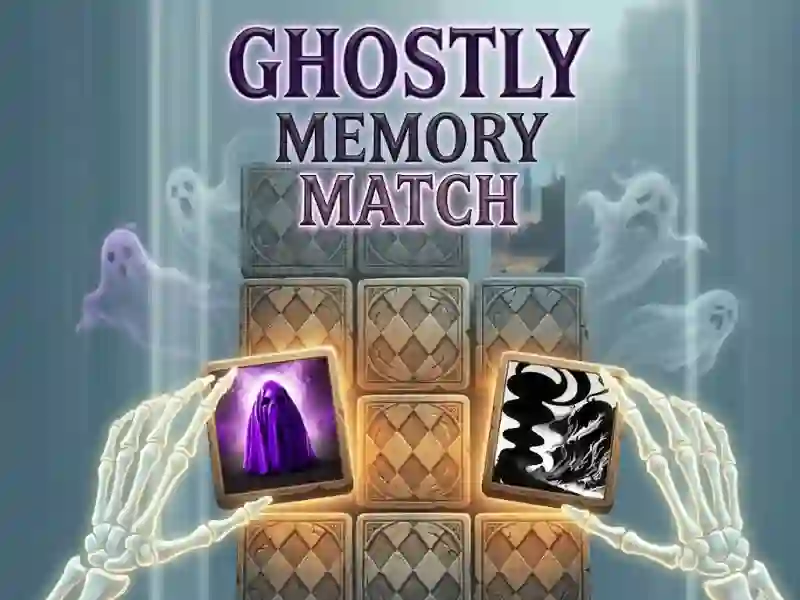 Gioco Ghosts Memory Match in linea