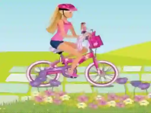 Gioco BARBIE RIDES A BIKE in linea