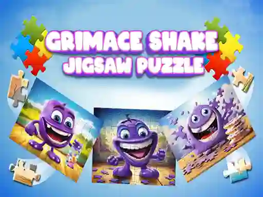 Gioco Grimace Shake Jigsaw Puzzle in linea