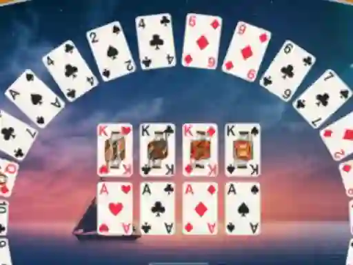Gioco Crescent Solitaire in linea