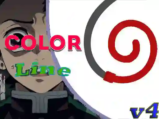 Gioco coloring lines v4 in linea