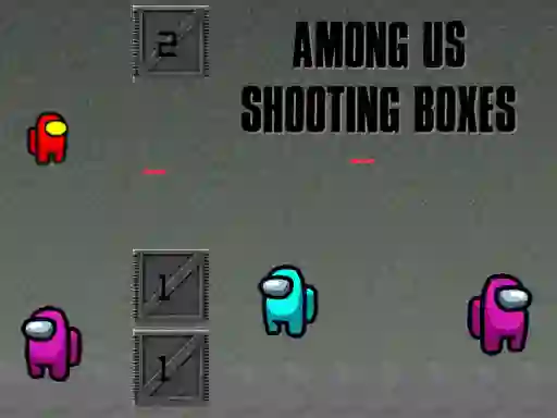 Gioco Among Us Shooting Boxes in linea