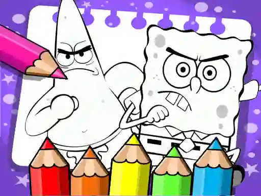 Gioco Sponge Bob Coloring Book in linea