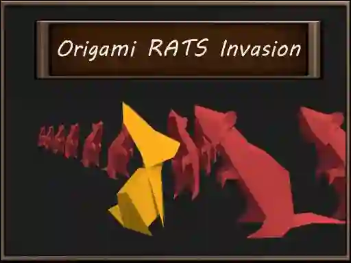 Gioco Origami Rats Invasion in linea