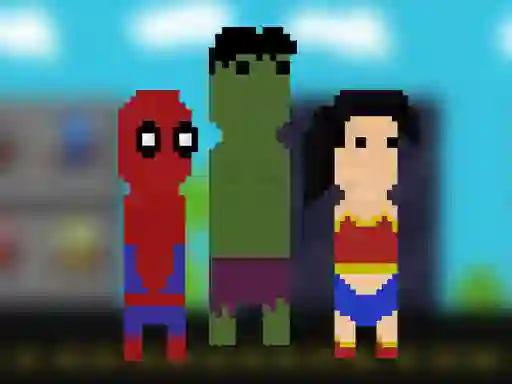 Gioco Super Heroes Runner in linea