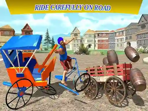 Gioco City Cycle Rickshaw Simulator in linea
