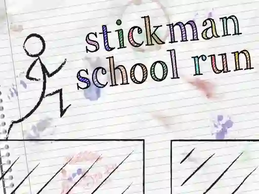 Gioco Stickman School Run in linea