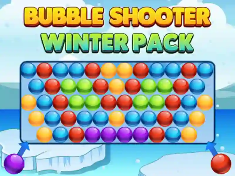Gioco Bubble Shooter Winter Pack in linea