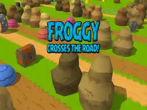 Gioco Froggy Crosses The Road! in linea