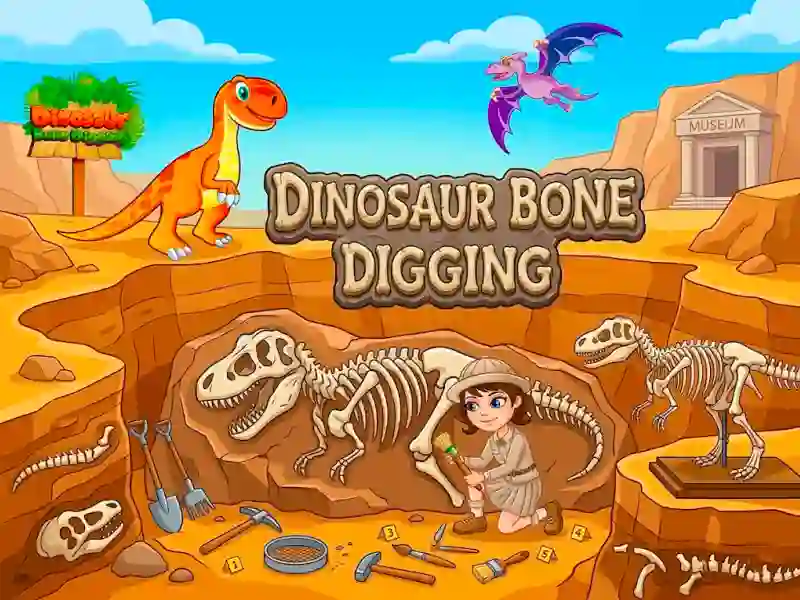 Gioco Dinosaur Bone Digging in linea