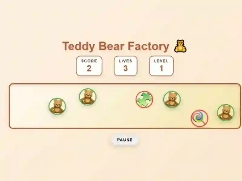 Gioco Teddy Bear Factory in linea
