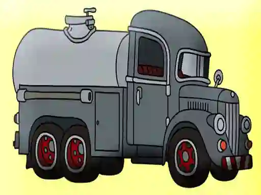 Gioco Tank Trucks Coloring in linea