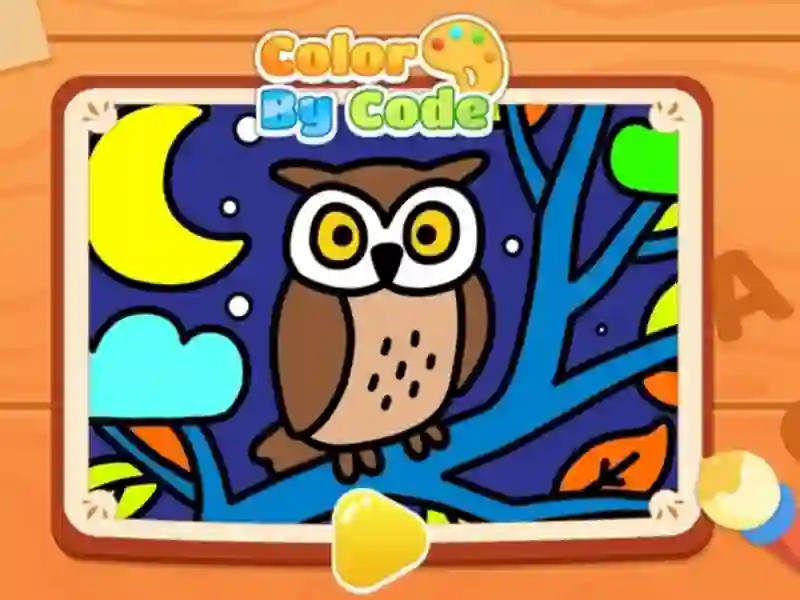 Gioco Color By Code: Night Owl in linea