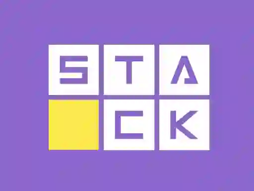 Gioco Cube Stack in linea