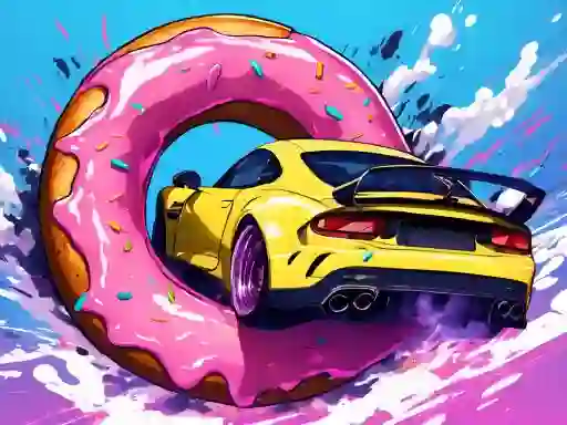 Gioco Roof Car Stunt in linea