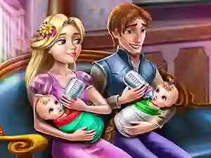 Gioco Rapunzel Twins Family Day in linea