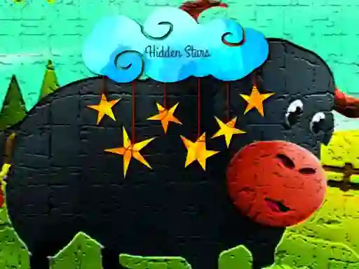 Gioco Cartoon Hidden Stars in linea